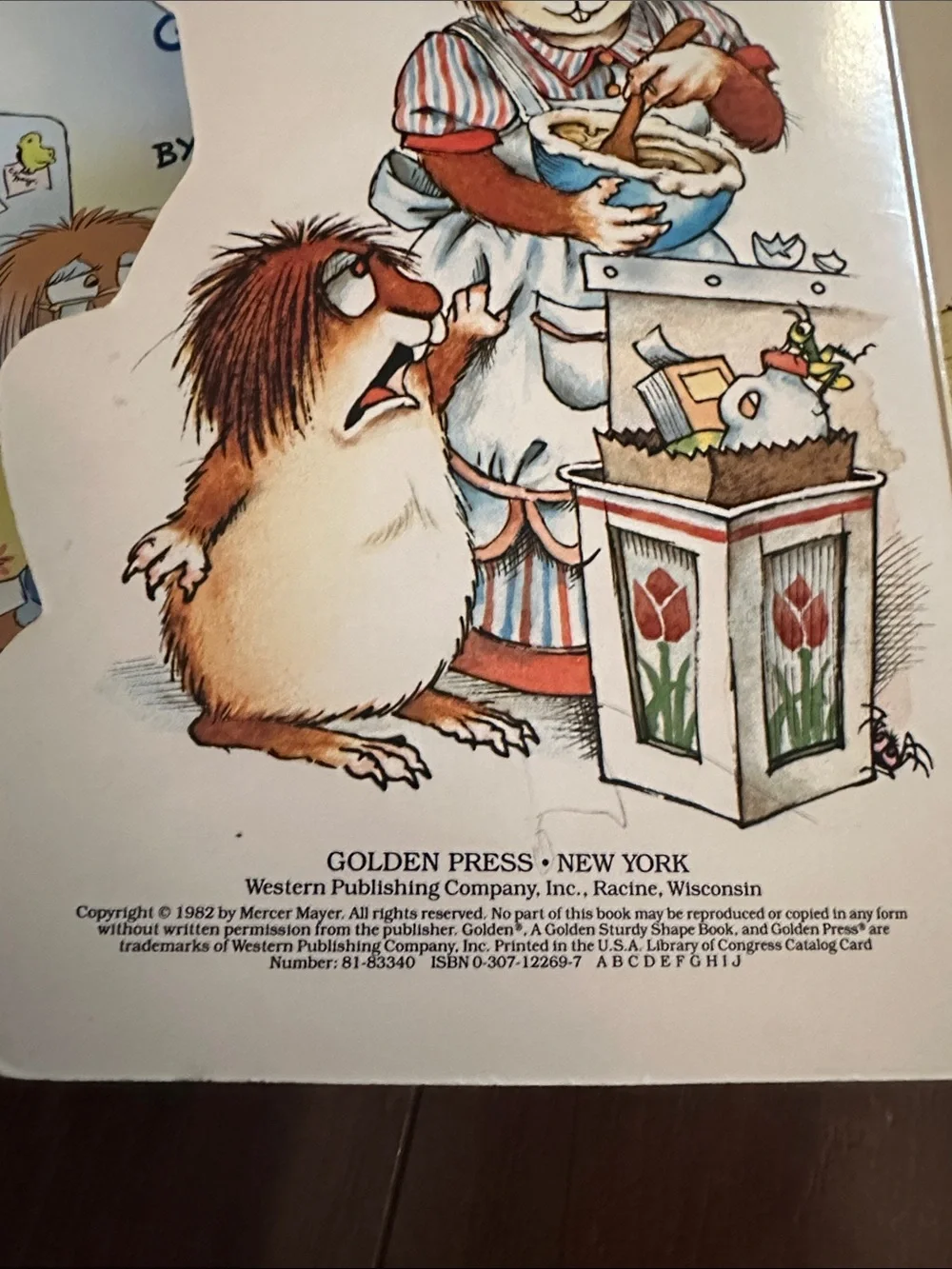 Mercer Mayer Vintage Book Lot 4 Little Critter Golden Shape Book 1982